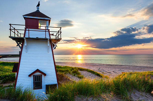 covehead harbour lighthouse on 4-day East Coast Canada road trip